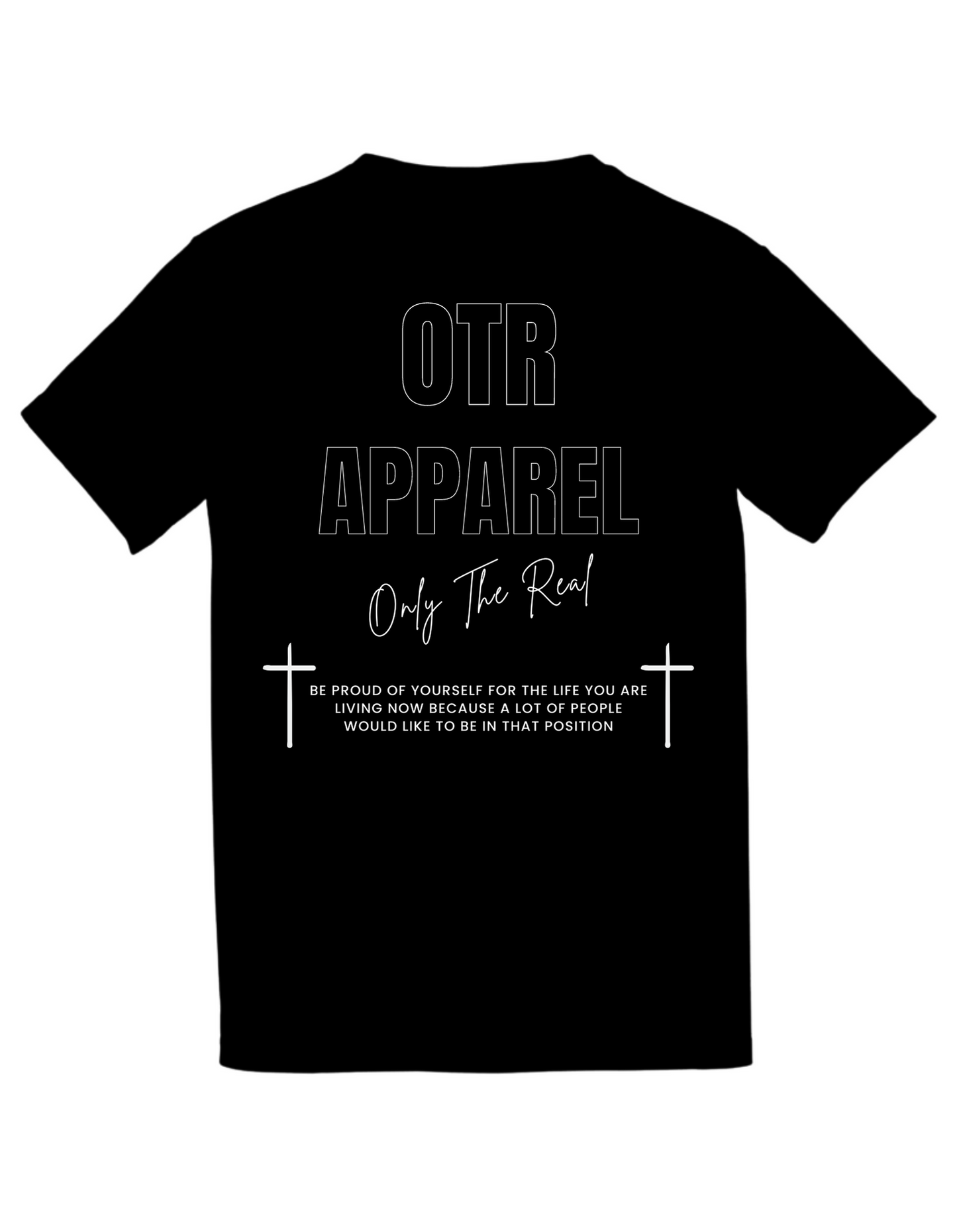 Only The Real OTR Black Out Tee