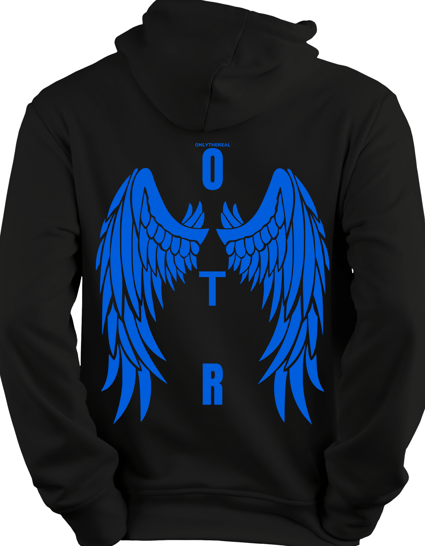 OTR Blue Hoodie x Wings